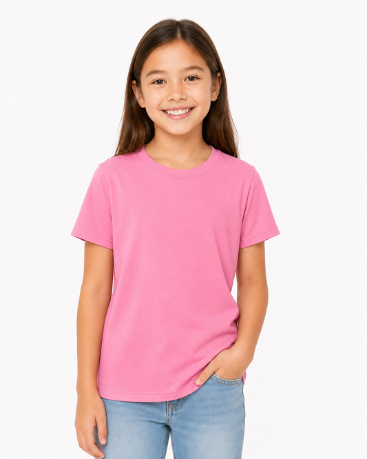 Autic Kids Sensory-Friendly Bamboo T-Shirt – Blush Pink My Store
