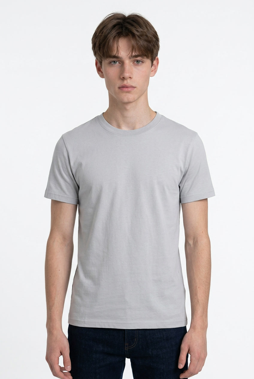 Adults Sensory-Friendly Bamboo T-Shirt – Subtle Grey My Store