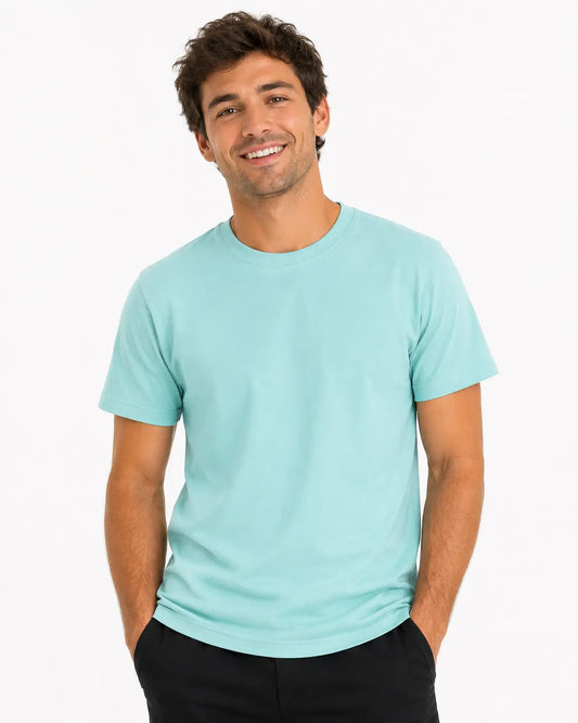 Autic Adults Sensory-Friendly Bamboo T-Shirt – Comfort Aqua My Store