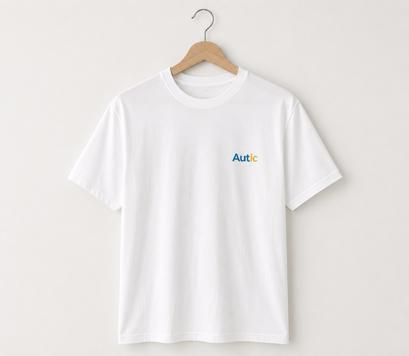 Sensory Friendly Bamboo T-Shirt - Kids Unisex - Tagless & Flat Seam - White