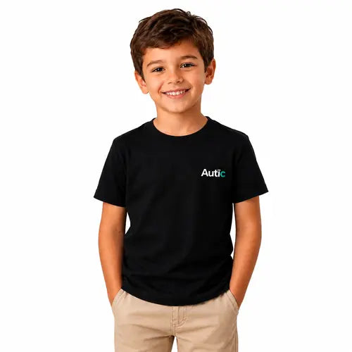 Autic Kids Sensory-Friendly Bamboo T-Shirt – Black My Store