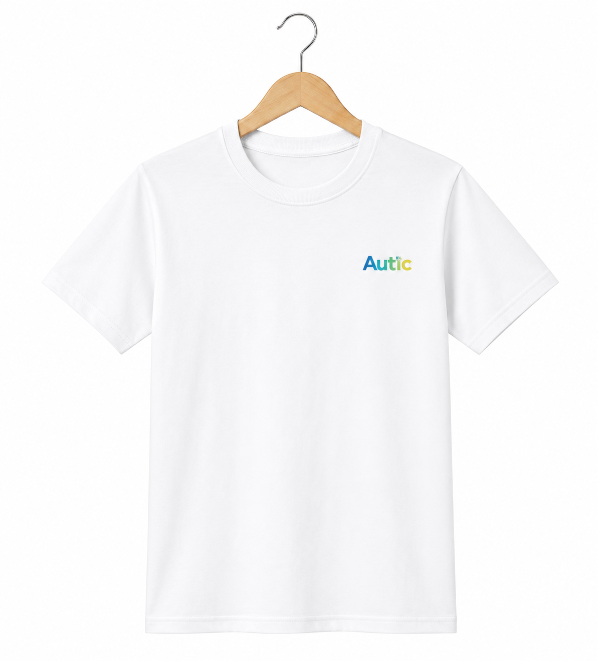 Sensory Friendly Bamboo T-Shirt - Adult Unisex - Tagless & Flat Seam - White