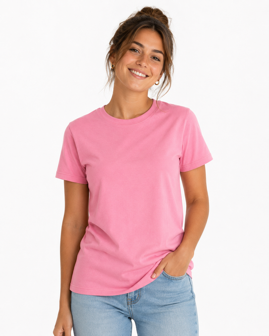 Autic Adults Sensory-Friendly Bamboo T-Shirt – Blush Pink My Store