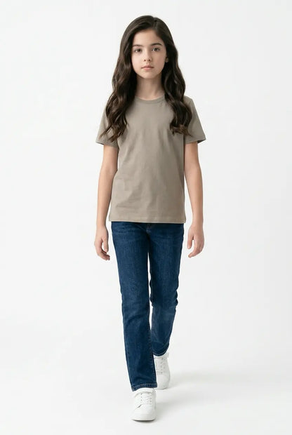 Autic Kids Sensory-Friendly Bamboo T-Shirt – Calm Taupe My Store